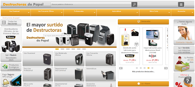 Las mejores destructoras de papel para oficina Mejor destructora de papel para oficinas